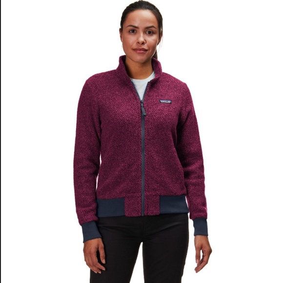 Patagonia Jackets & Blazers - Patagonia Woolyester Fleece Jacket Coat Oxide Red